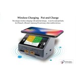 HOTA D6 Pro Dual Channel AC200W DC650W 15A Smart Charger Built-in Mobile Wireless Charger for Lipo LiIon NiMH Battery iPhone